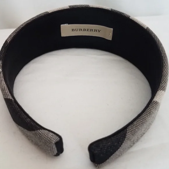Burberry Headband-Nova Check w/lurex threading display picture 1